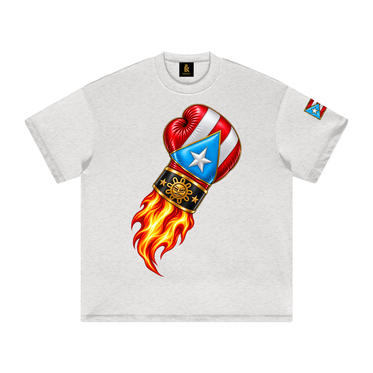 Fuego de Borikén (Heavyweight Streetwear Tee)