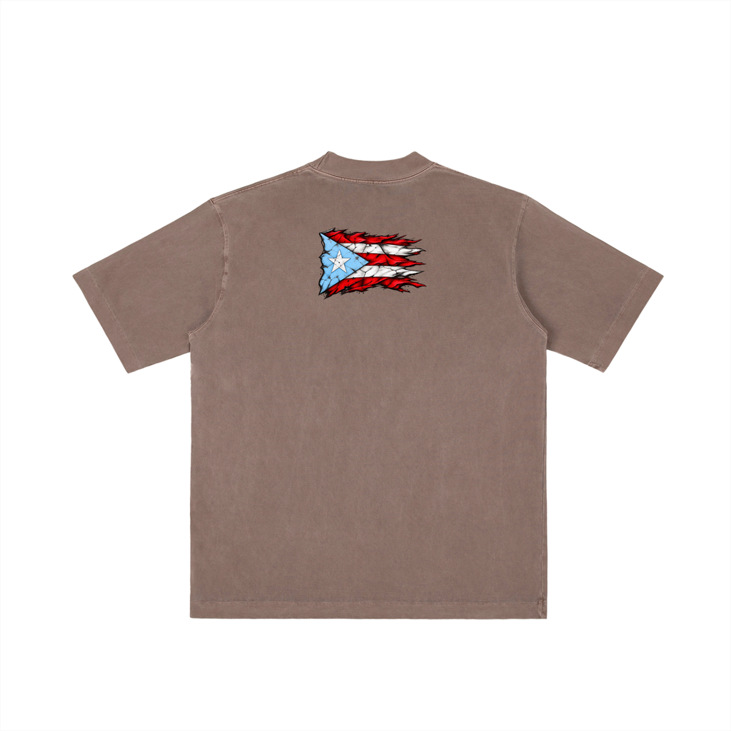 Taíno Hasta Los Huesos — (Heavyweight Vintage Wash Tee)
