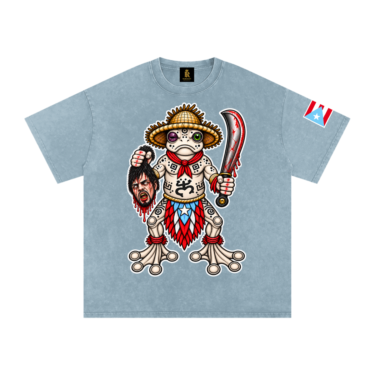 El Coquí Guerrero (Signature Wash Tee)