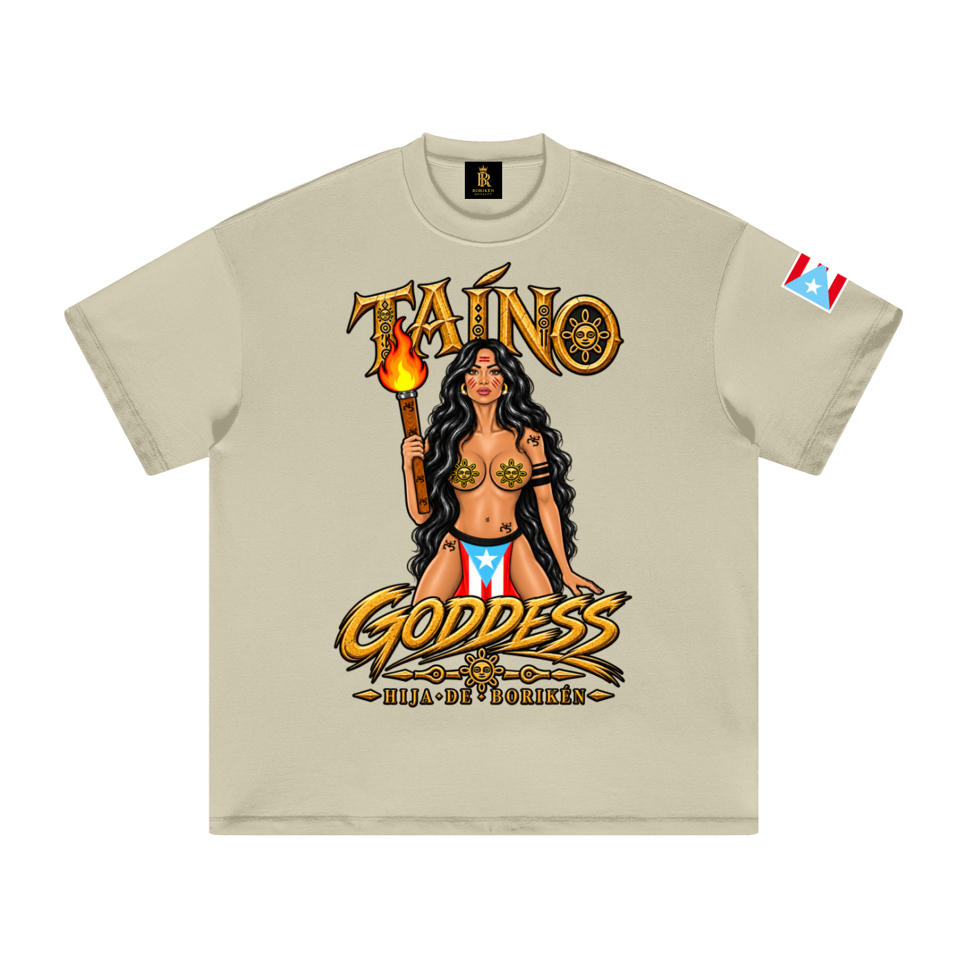 Goddess of Borikén (Premium Heavyweight Tee)