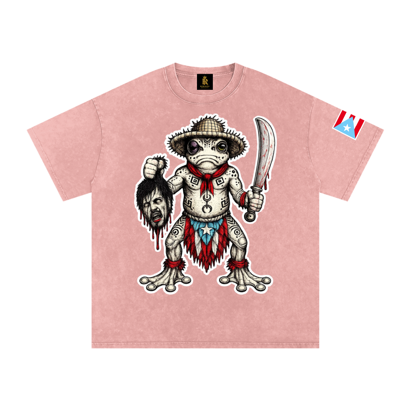El Coqui Guerrero (Signature Wash Tee)