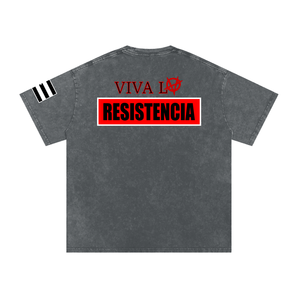 VIVA LA RESISTENCIA 1511 (Royal Vintage Wash Tee)