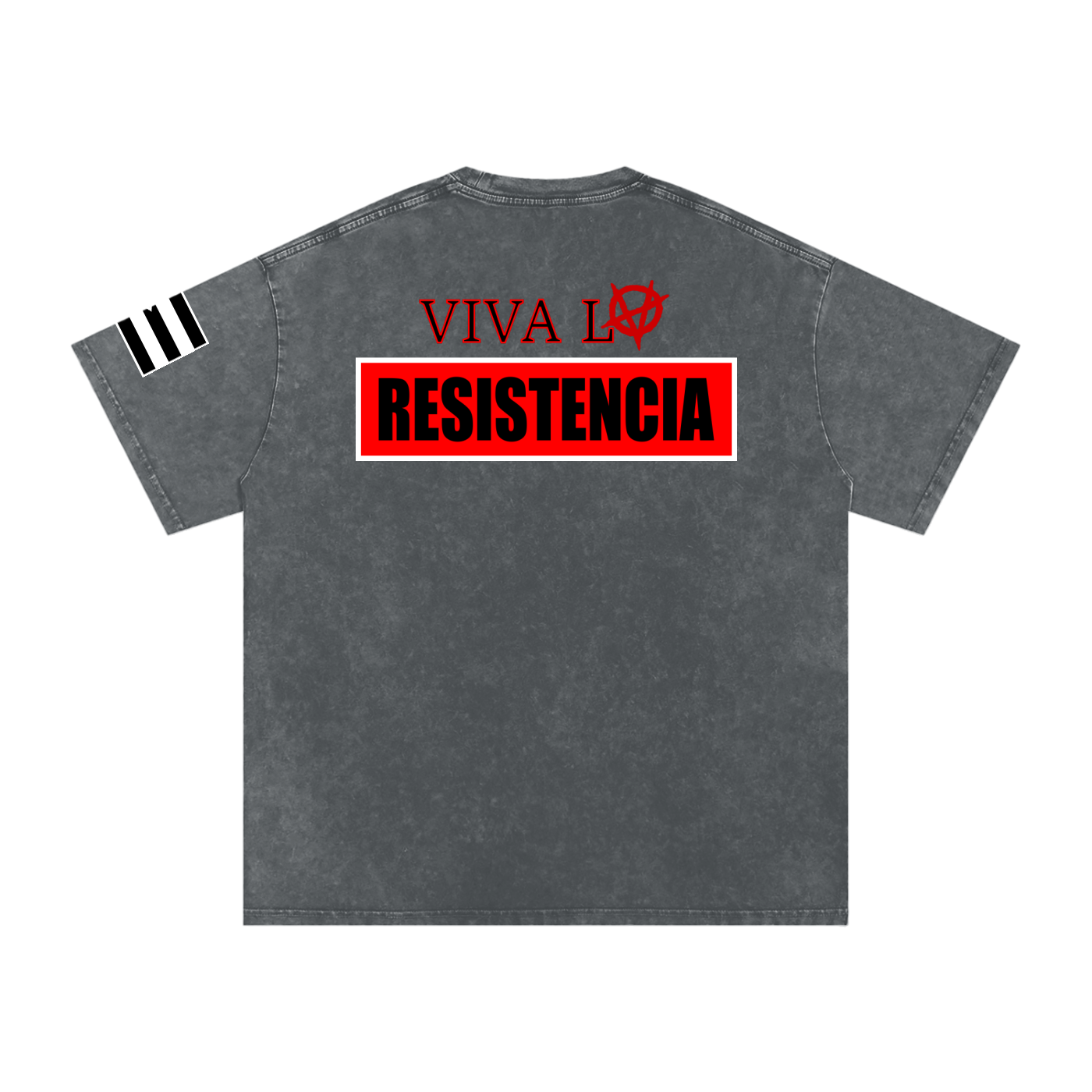 VIVA LA RESISTENCIA 1511 (Royal Vintage Wash Tee)