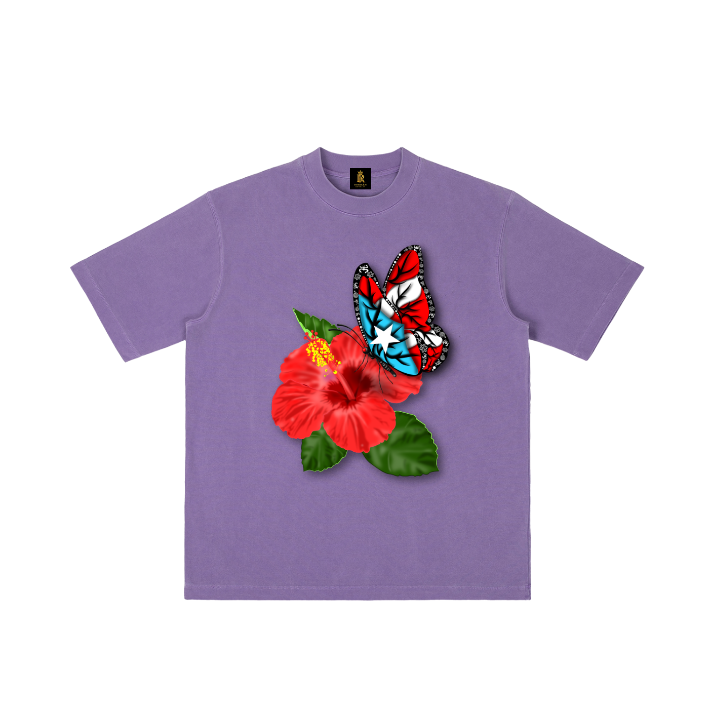 Borikén En Flor (Heavyweight Drop-Shoulder Tee)