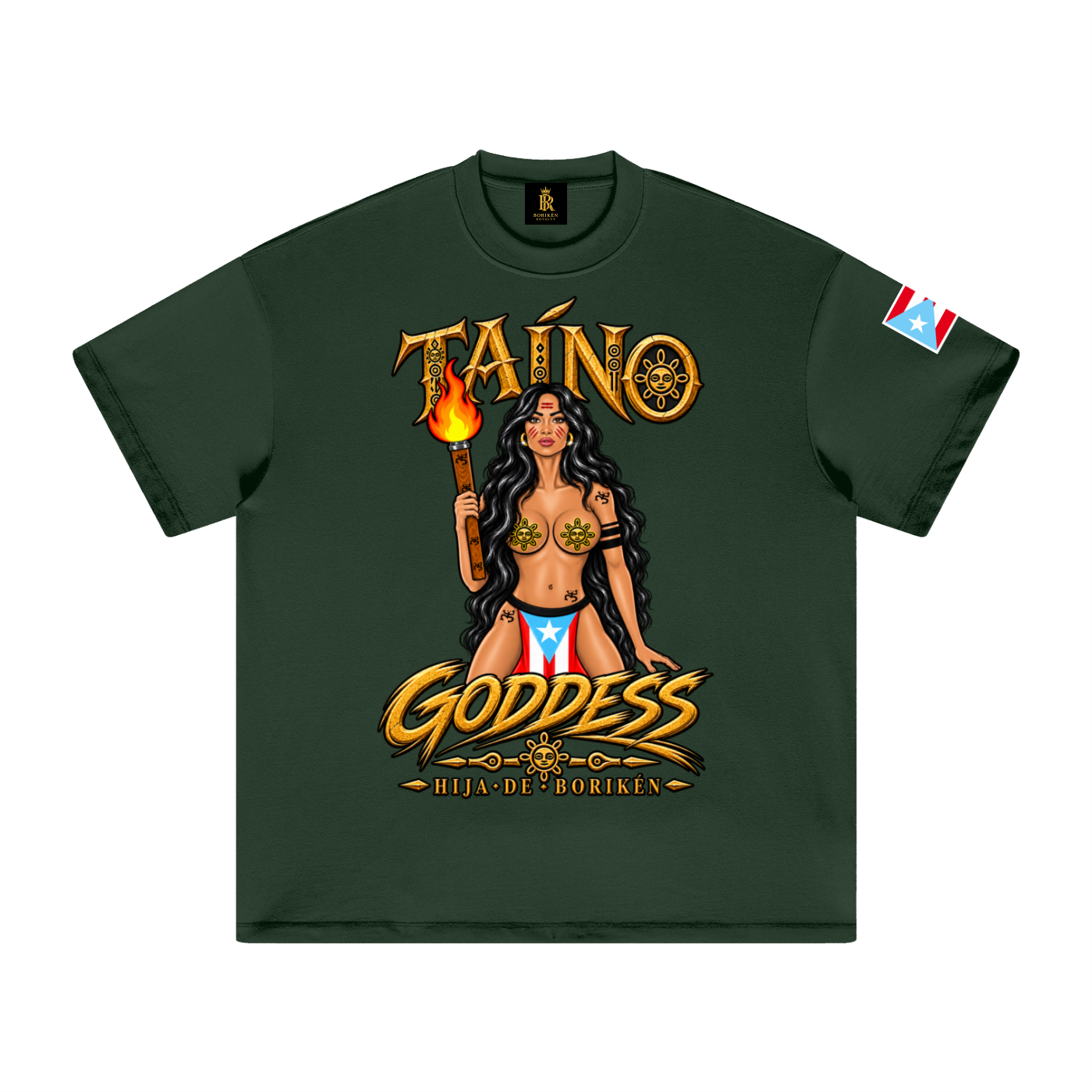Goddess of Borikén (Premium Heavyweight Tee)