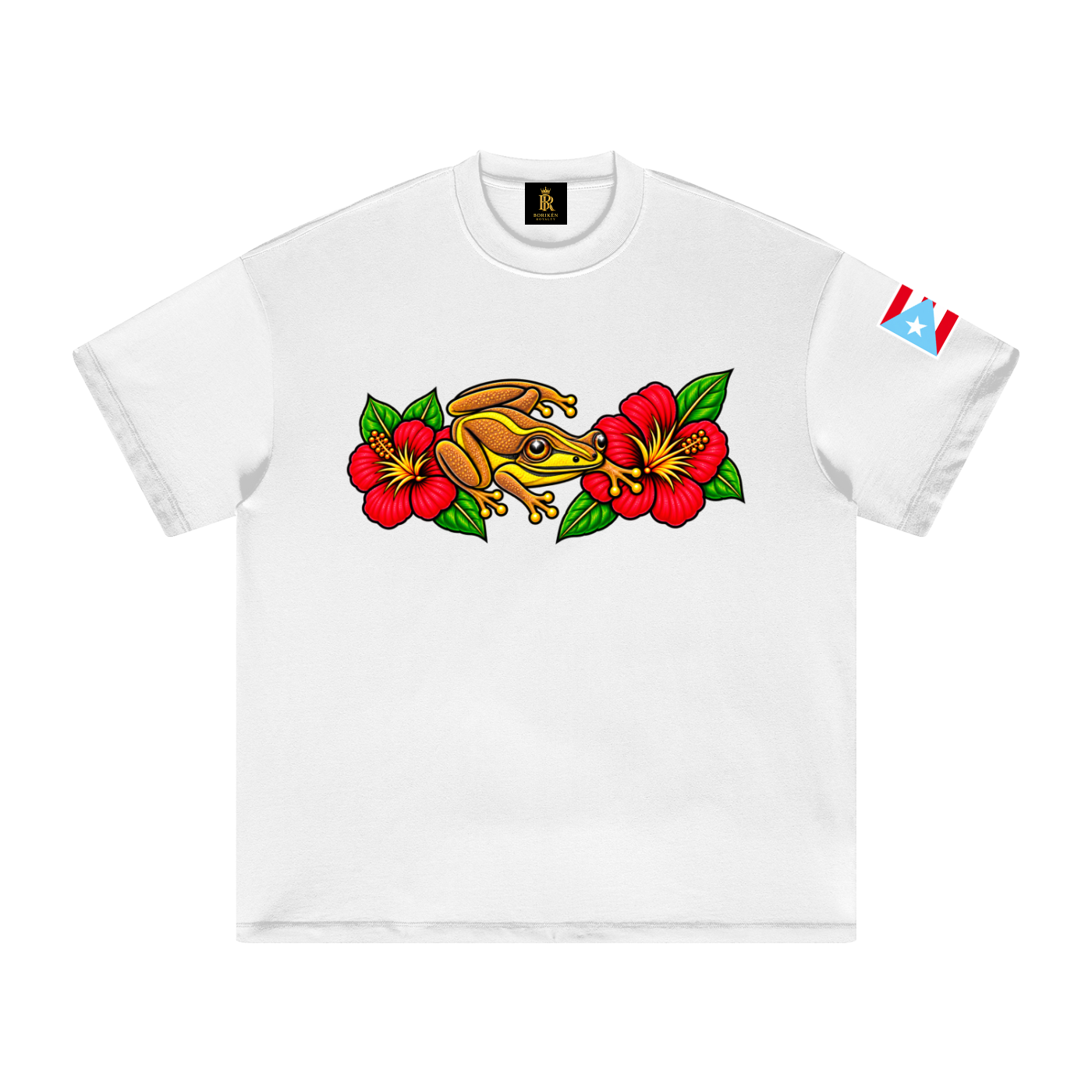 Coquí de Borikén (Premium Heavyweight Tee)