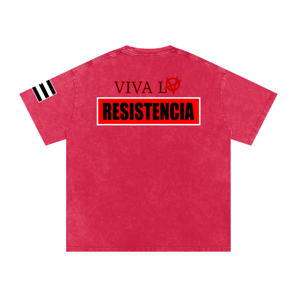 VIVA LA RESISTENCIA 1511 (Royal Vintage Wash Tee)