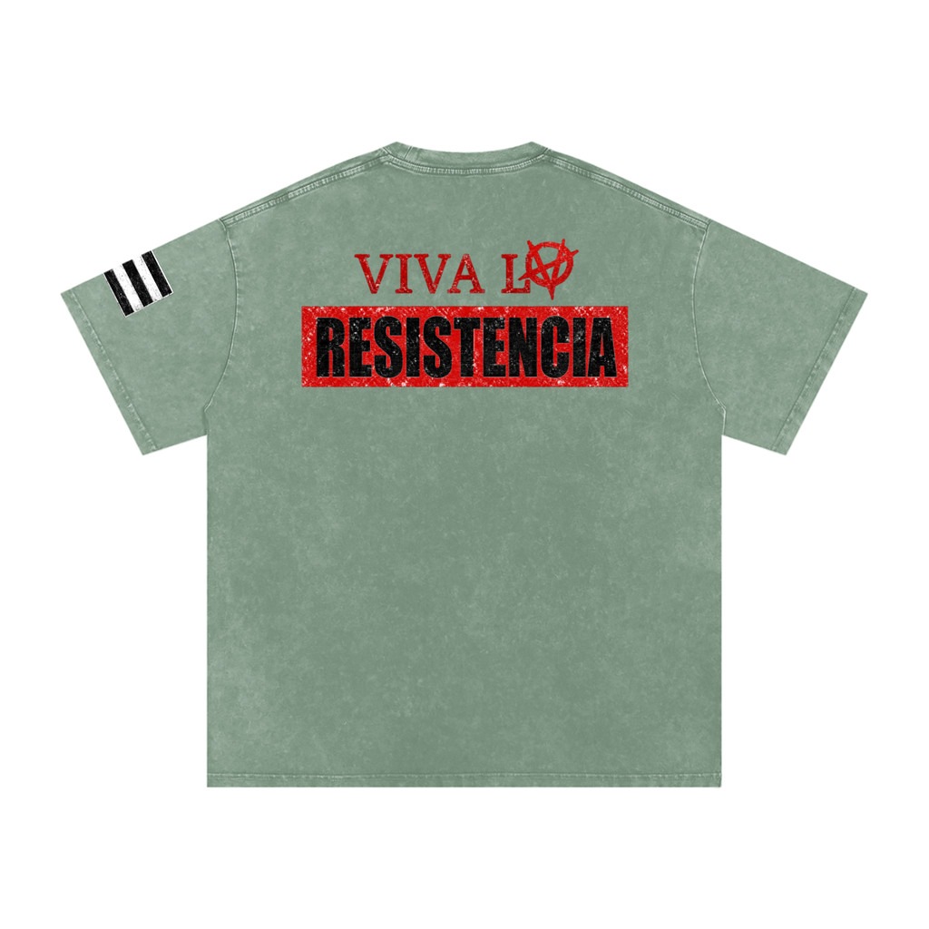 VIVA LA RESISTENCIA 1511 (Royal Wash Heavyweight Tee)