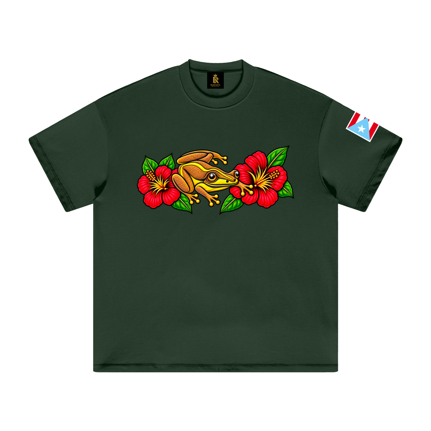 Coquí de Borikén (Premium Heavyweight Tee)