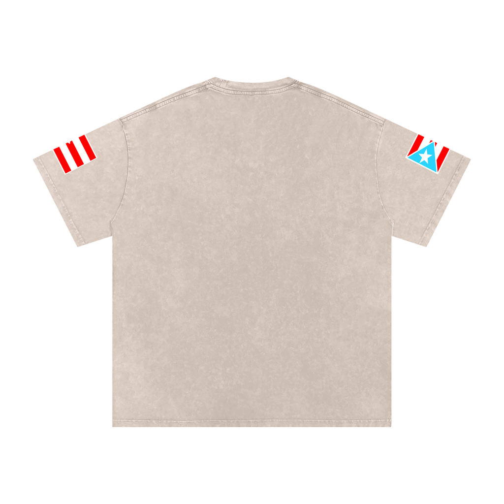 Coqui Warrior (Premium Snow Washed Oversized Tee)