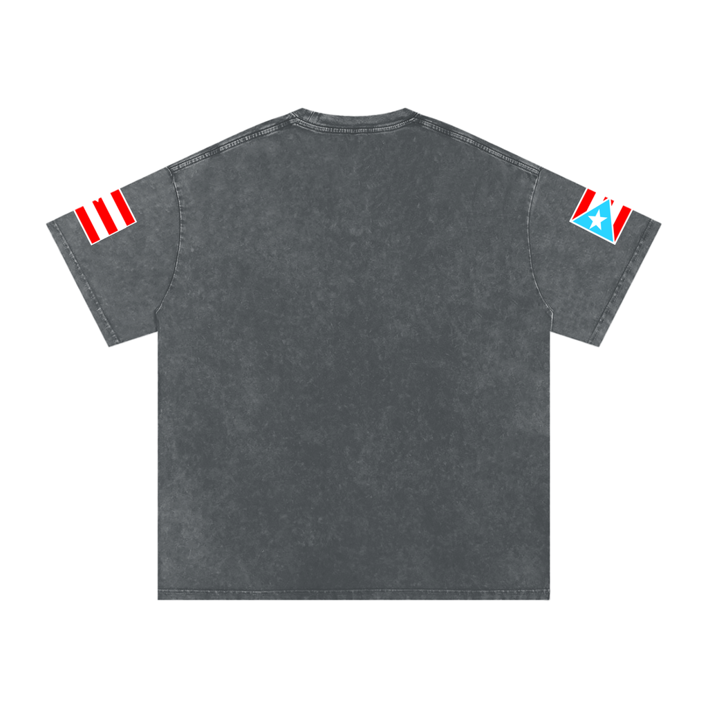 Coqui Warrior (Premium Snow Washed Oversized Tee)