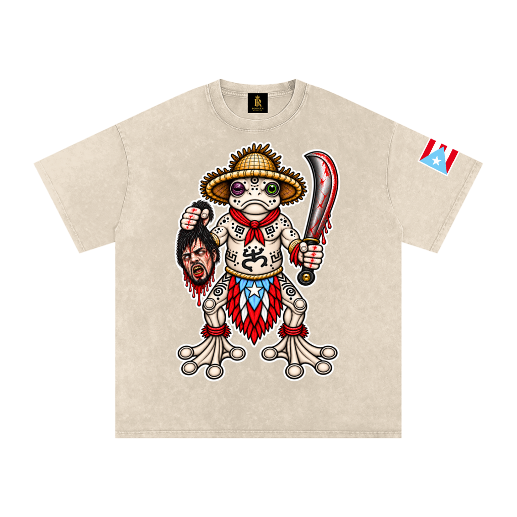 El Coquí Guerrero (Signature Wash Tee)