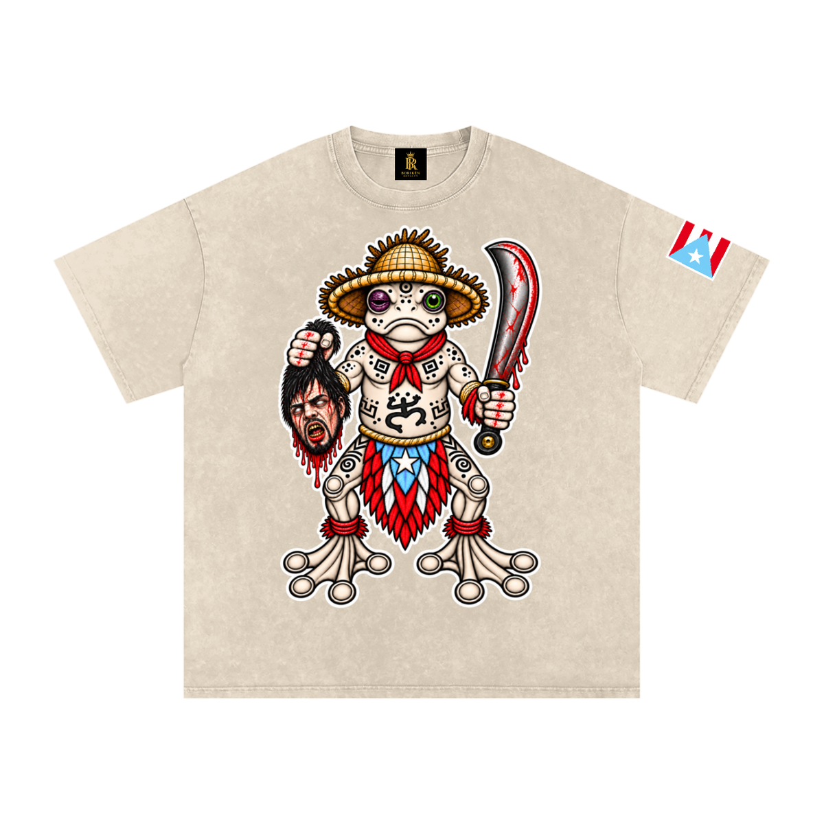 El Coquí Guerrero (Signature Wash Tee)