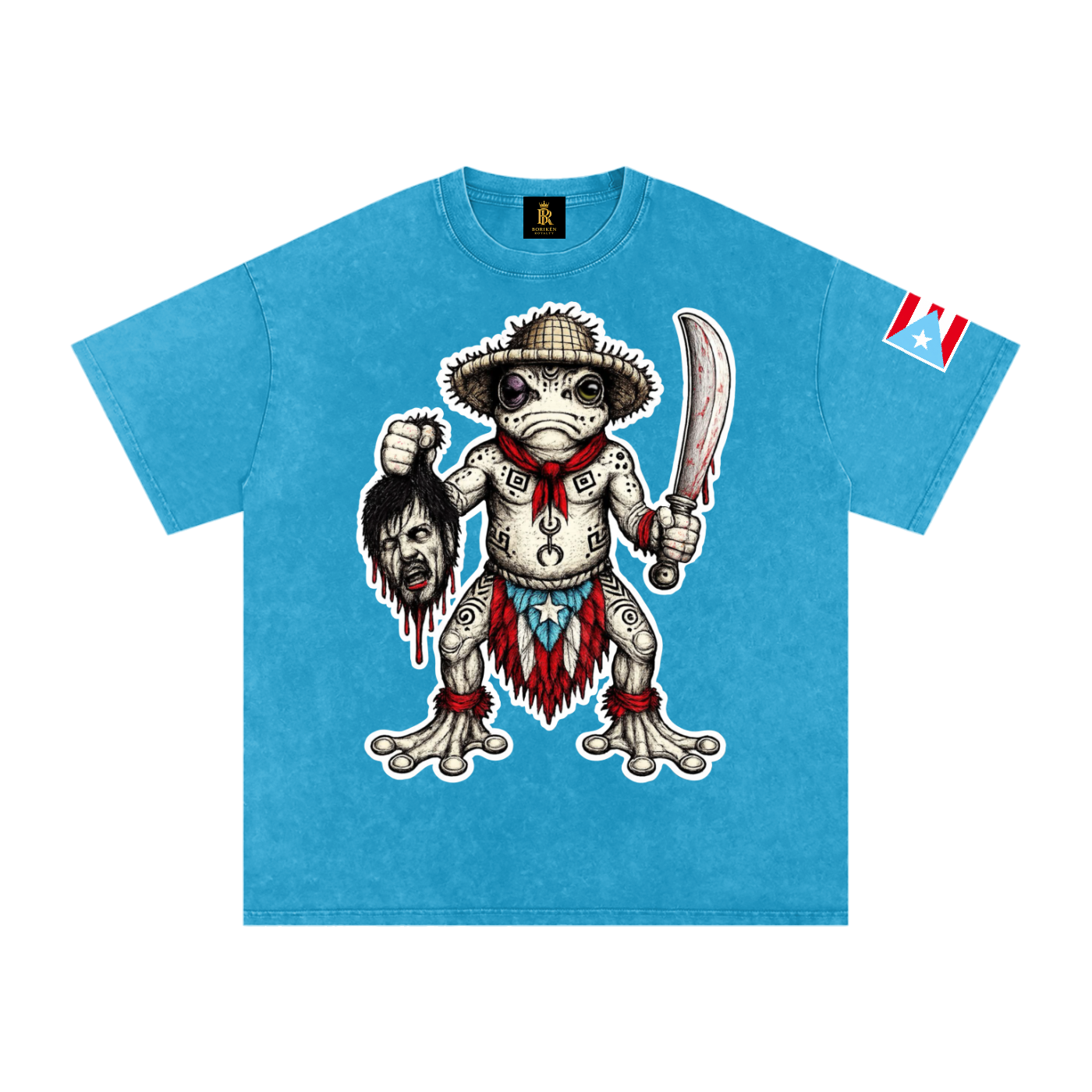 El Coqui Guerrero (Signature Wash Tee)