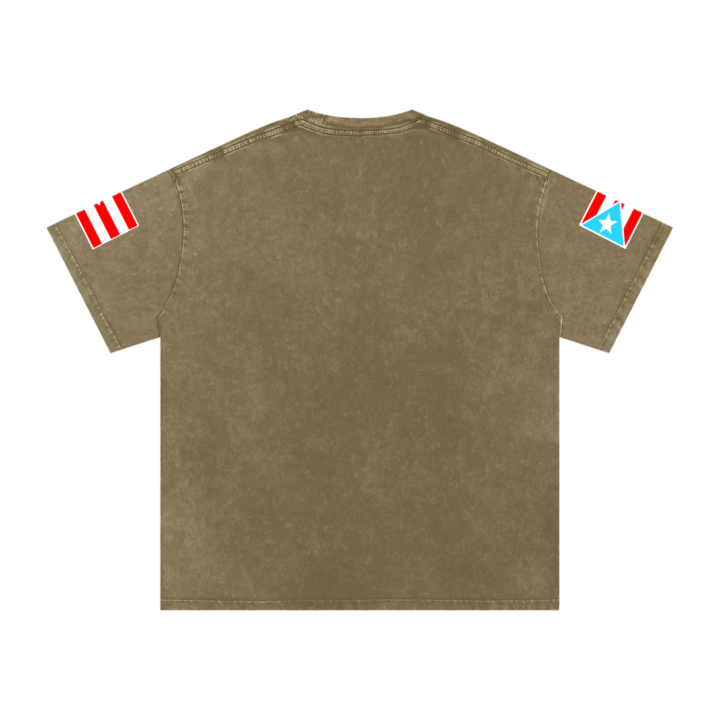 Coqui Warrior (Premium Snow Washed Oversized Tee)