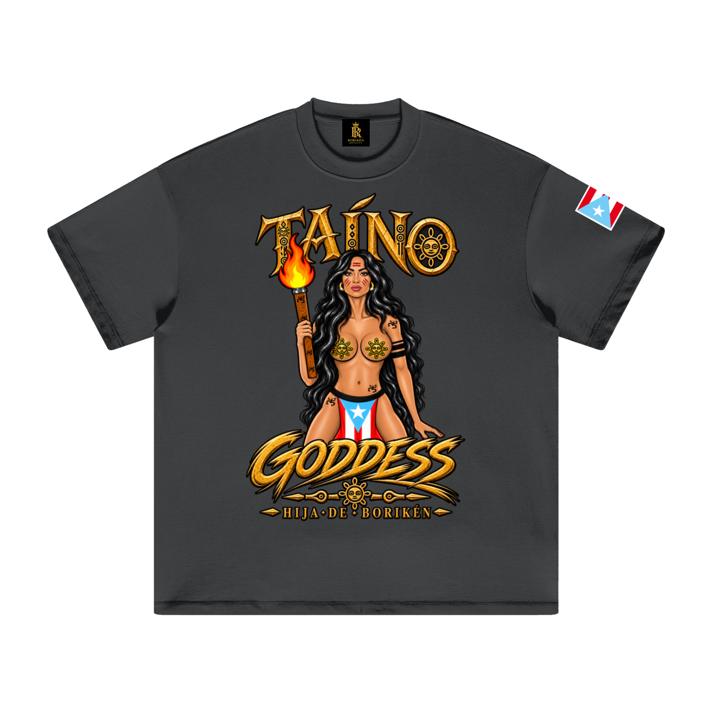 Goddess of Borikén (Premium Heavyweight Tee)