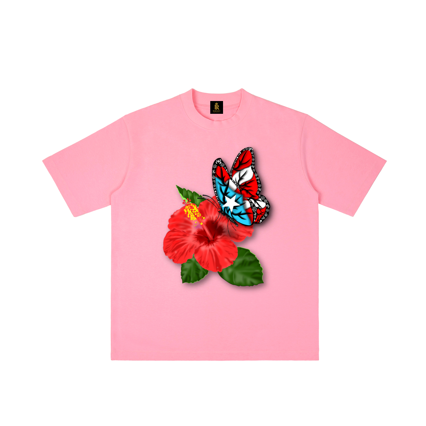 Borikén En Flor (Heavyweight Drop-Shoulder Tee)