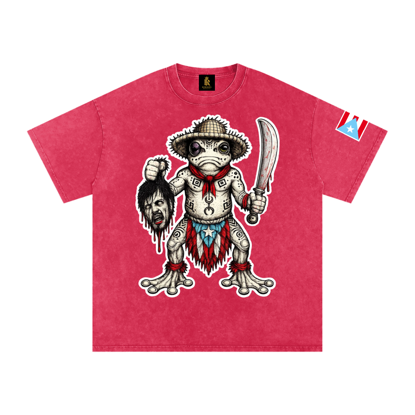 El Coqui Guerrero (Signature Wash Tee)