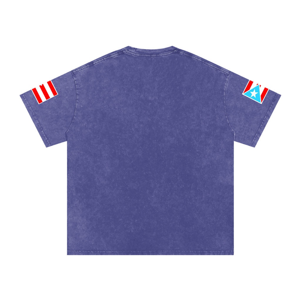 Coqui Warrior (Premium Snow Washed Oversized Tee)