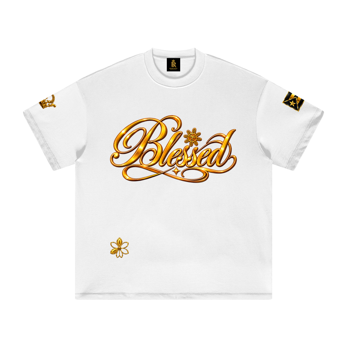 Blessed By Borikén (Premium Heavyweight Tee)