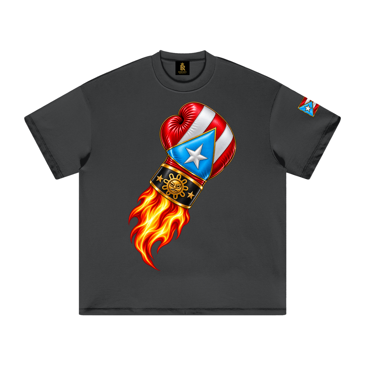 Fuego de Borikén (Heavyweight Streetwear Tee)