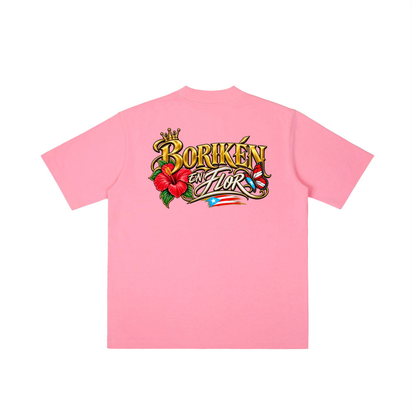 Borikén En Flor (Heavyweight Drop-Shoulder Tee)