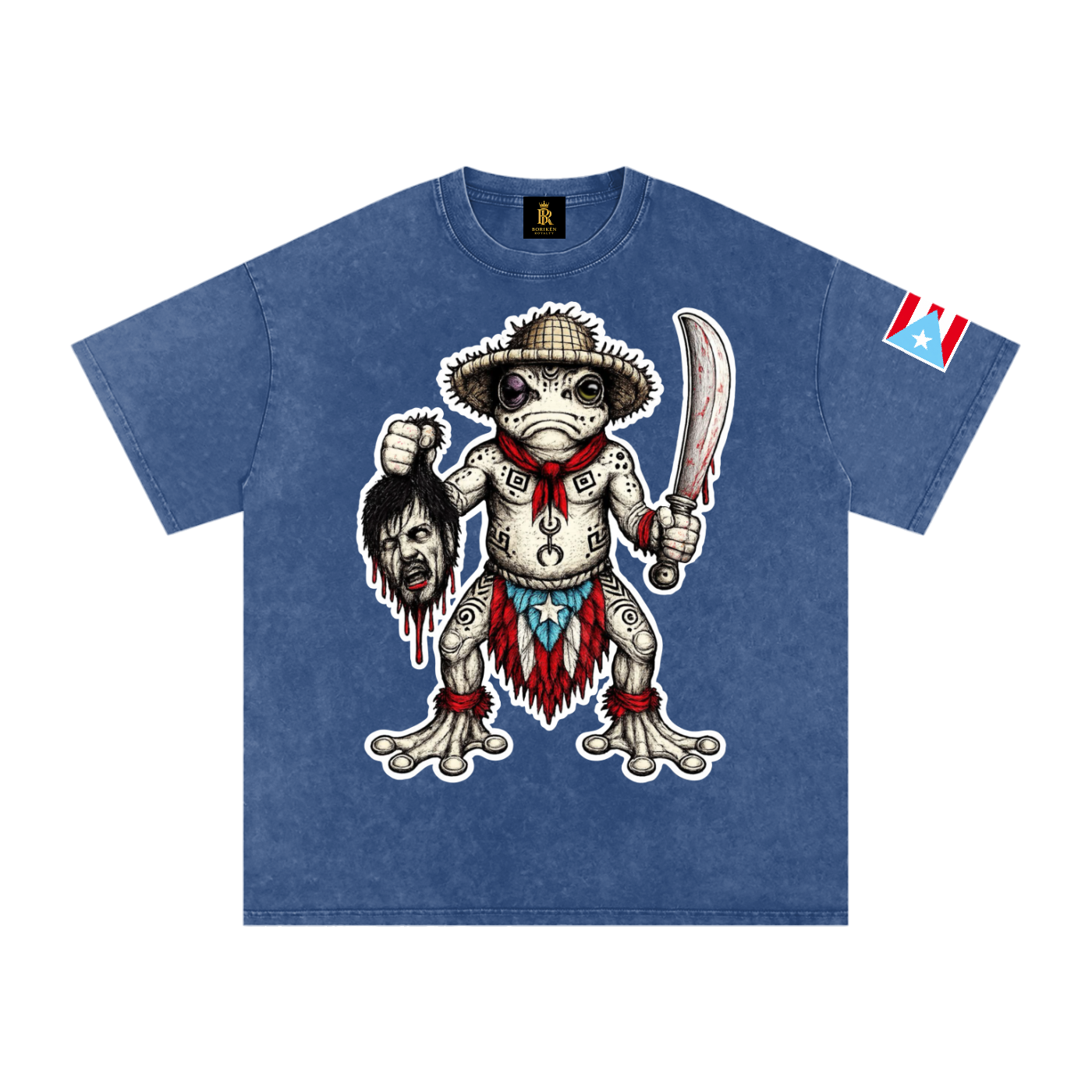 El Coqui Guerrero (Signature Wash Tee)