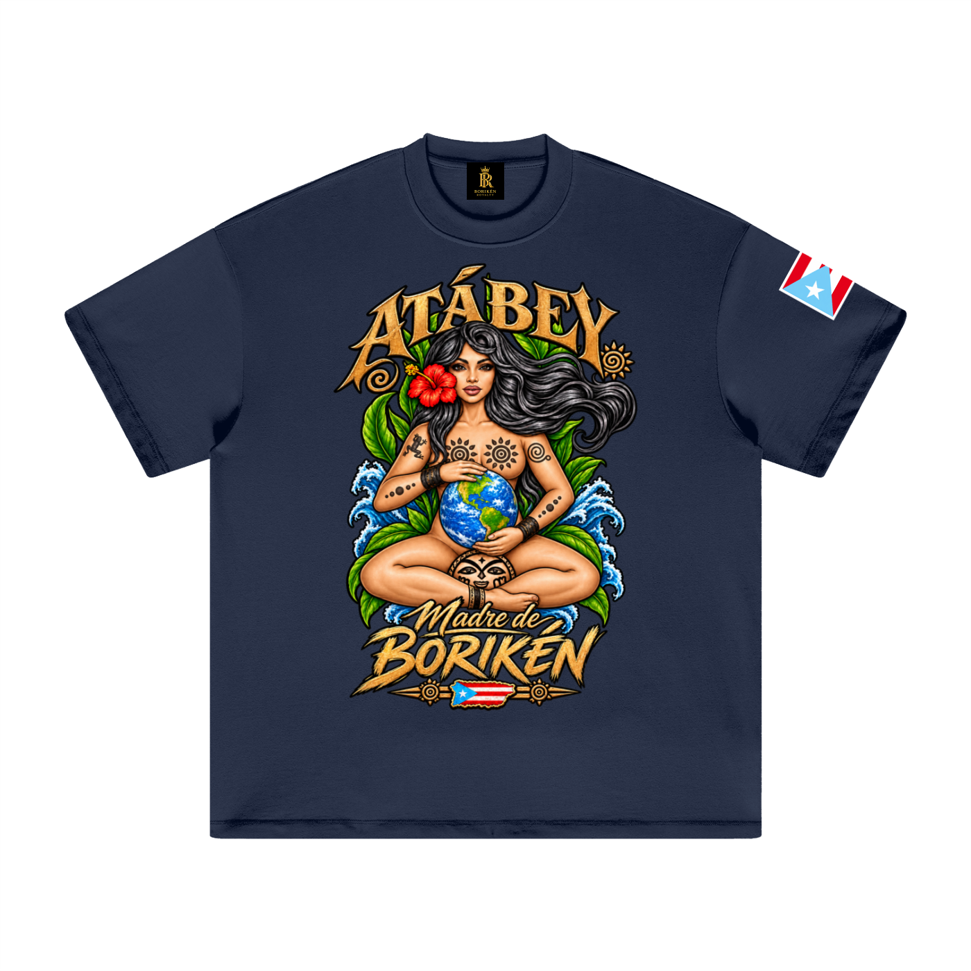 ATÁBEY-Madre de Borikén (Premium Heavyweight Tee)