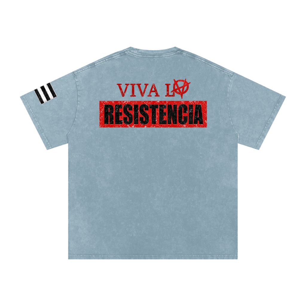 VIVA LA RESISTENCIA 1511 (Royal Wash Heavyweight Tee)