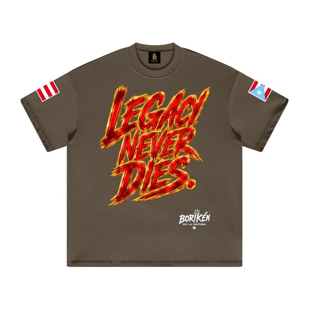 LEGACY NEVER DIES (Legacy Heavyweight Tee)