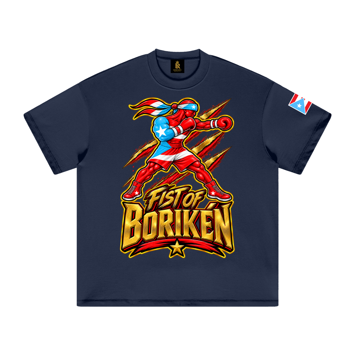 Fist Of Borikén (Premium Heavyweight Tee)