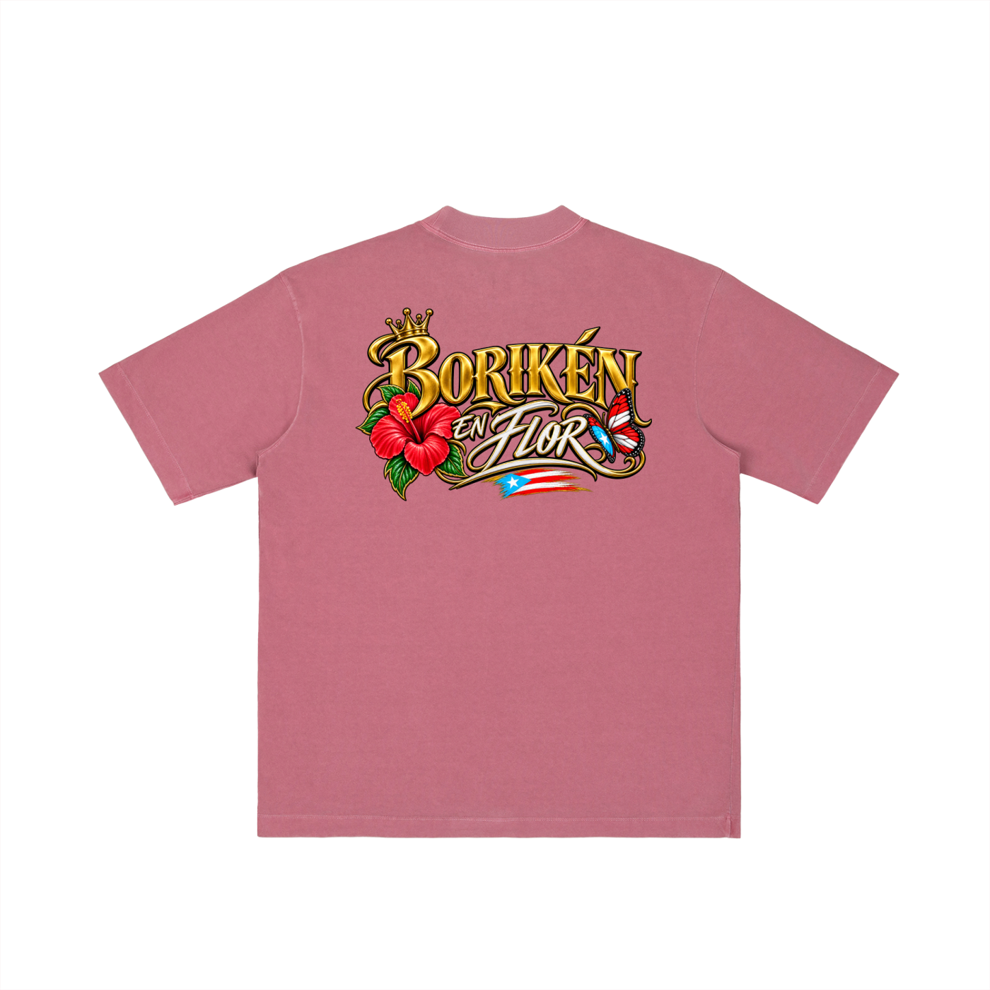 Borikén En Flor (Heavyweight Drop-Shoulder Tee)
