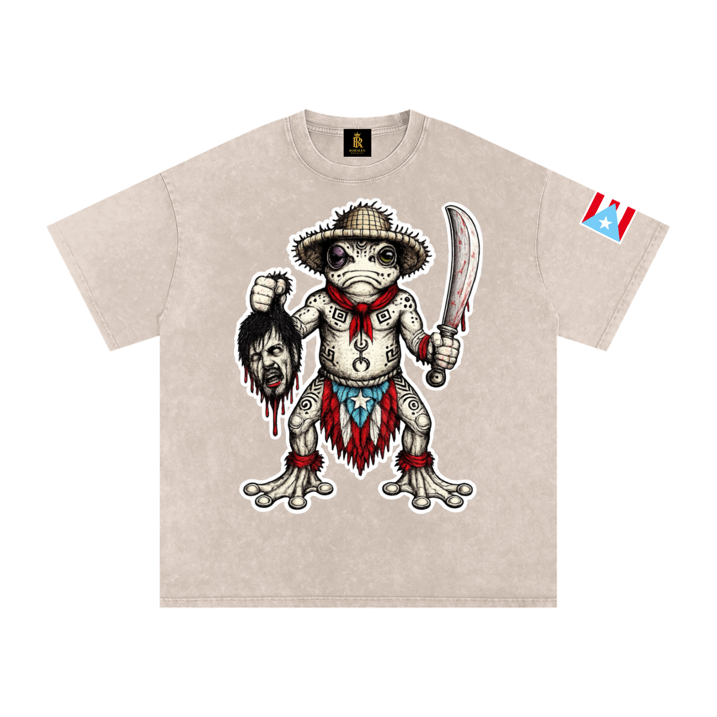 El Coqui Guerrero (Signature Wash Tee)