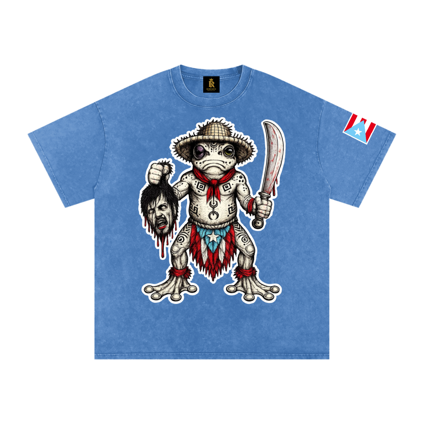 El Coqui Guerrero (Signature Wash Tee)
