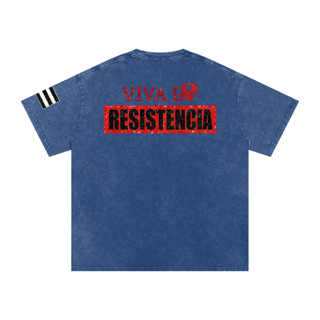 VIVA LA RESISTENCIA 1511 (Royal Wash Heavyweight Tee)