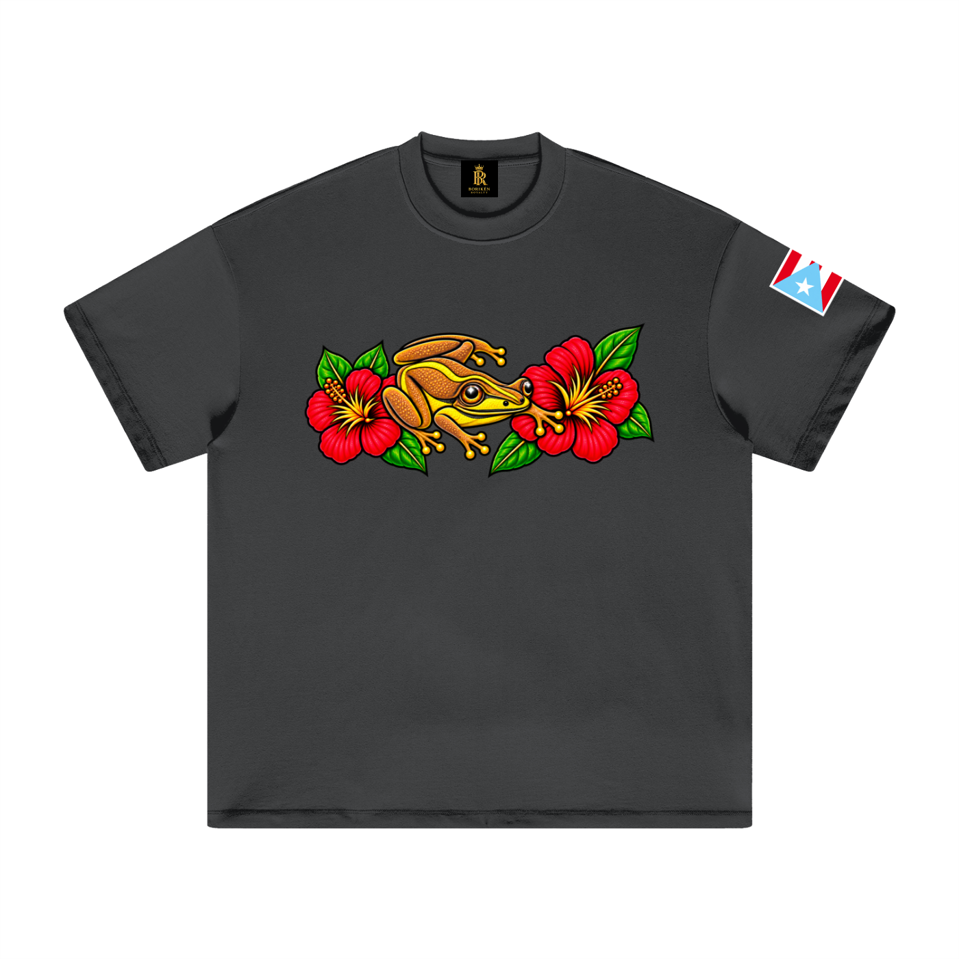 Coquí de Borikén (Premium Heavyweight Tee)