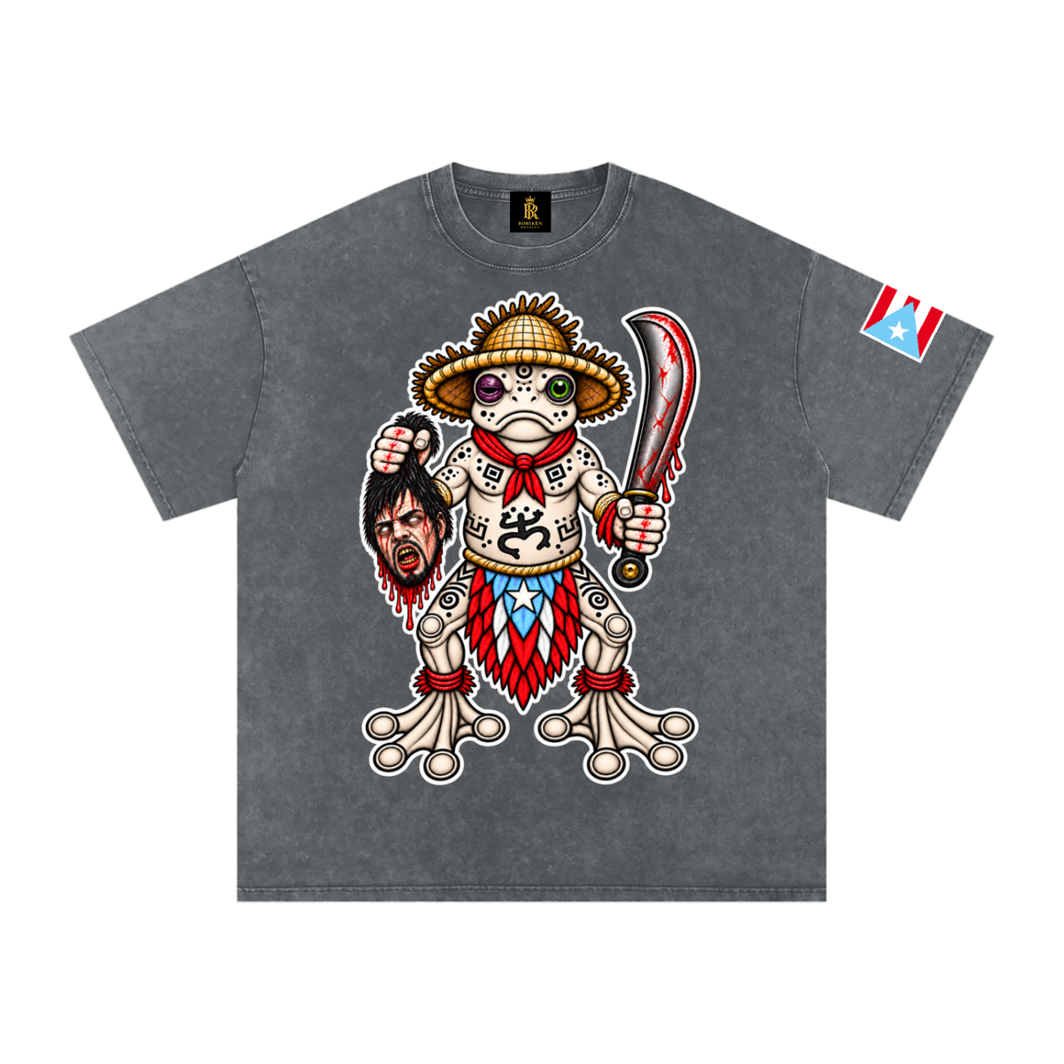 El Coquí Guerrero (Signature Wash Tee)