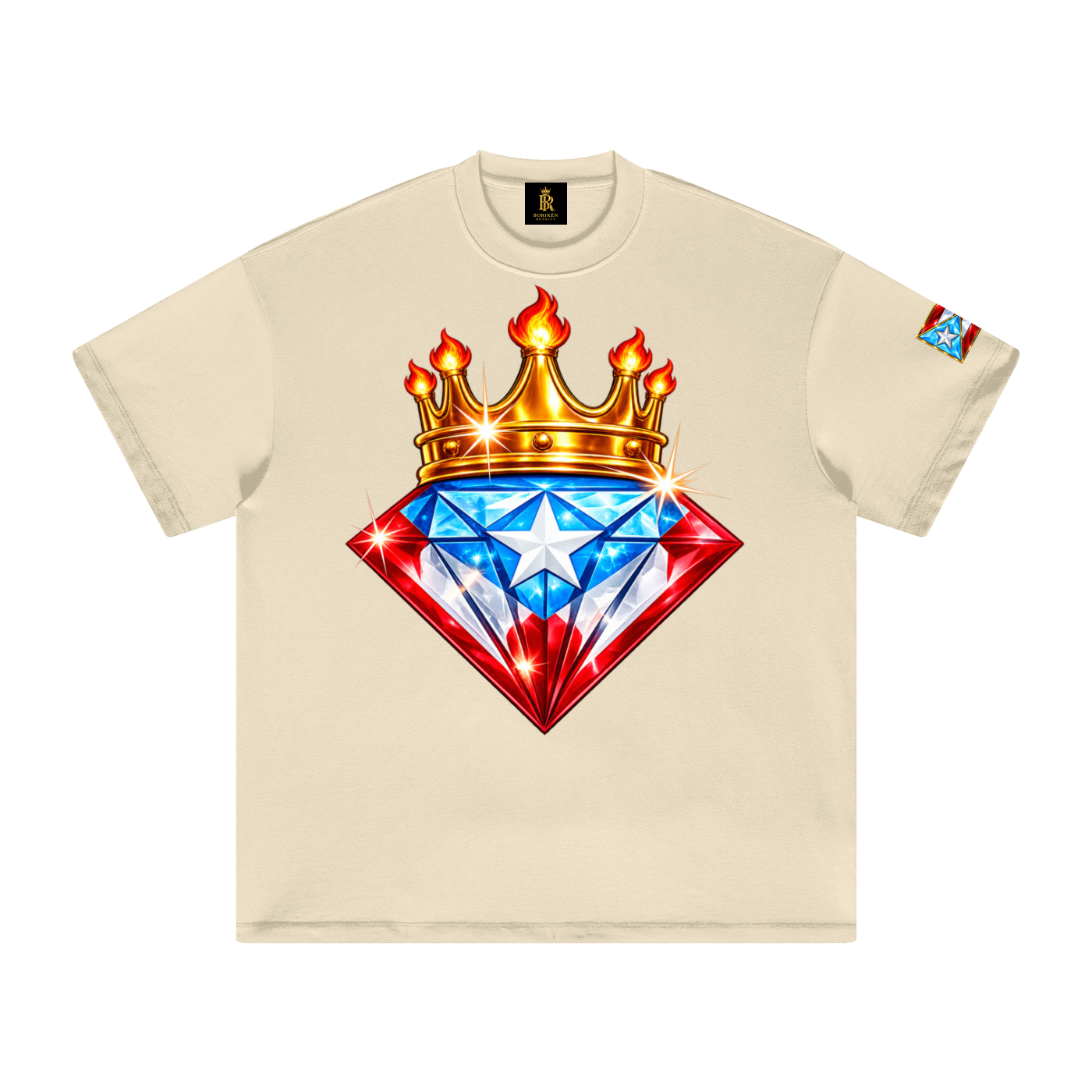 Crown Jewel of Borikén (Premium Heavyweight Tee)