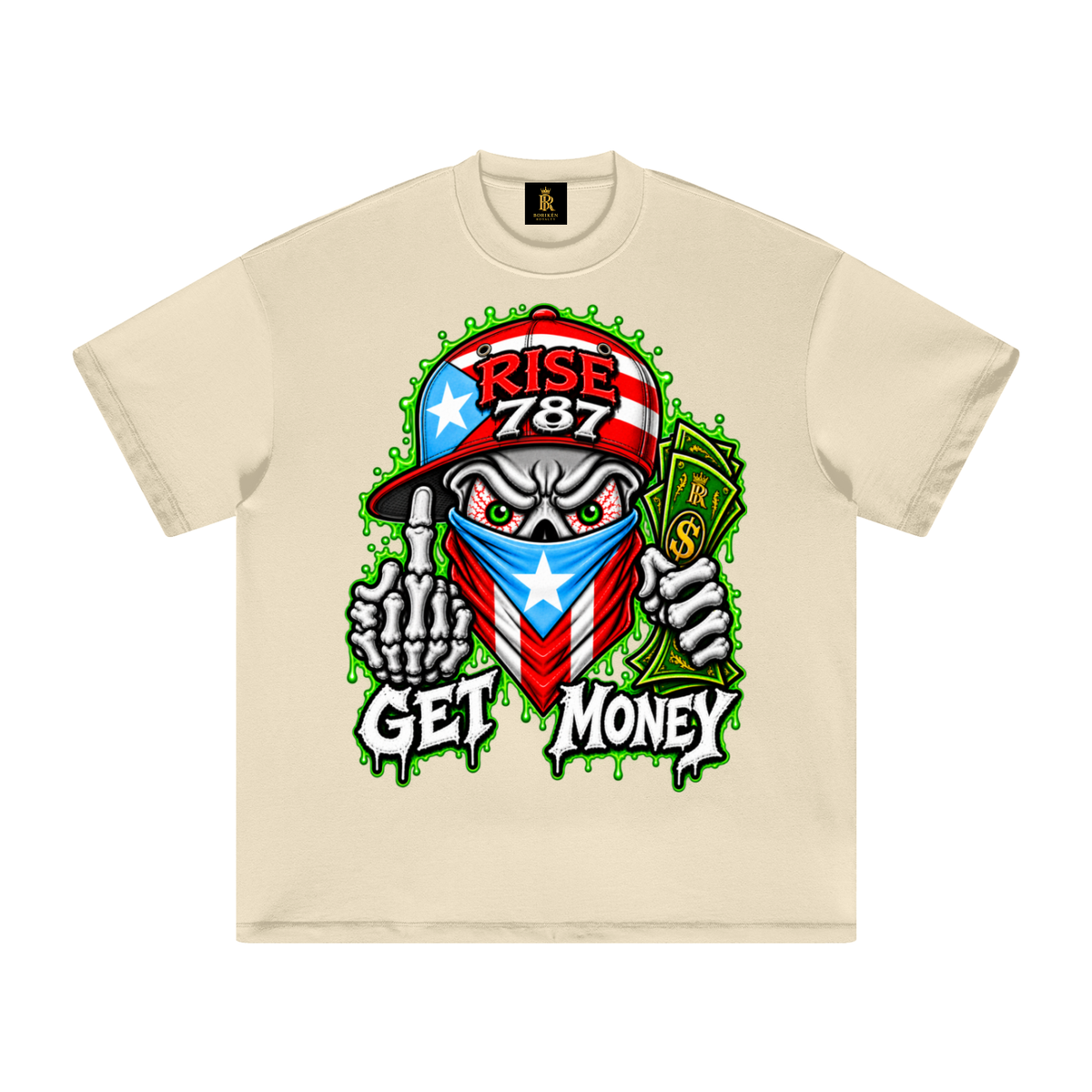 RISE 787 (Get Money Heavyweight Tee)