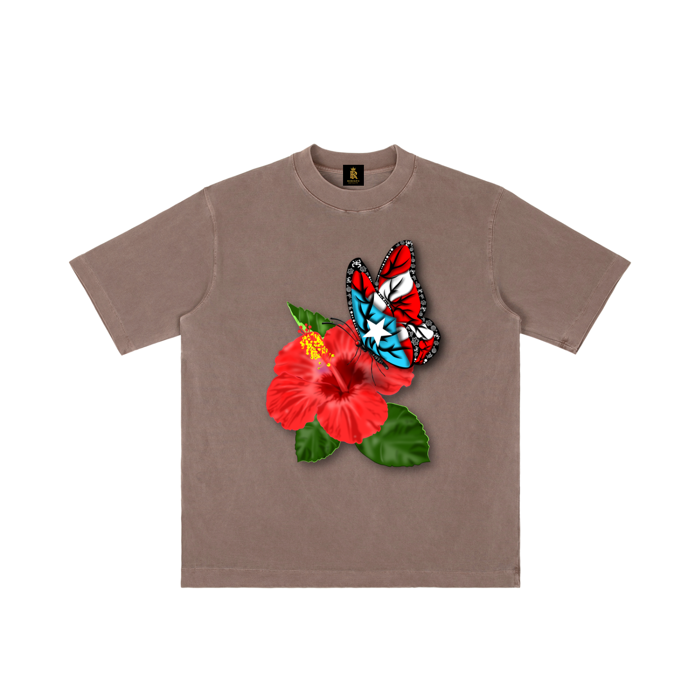 Borikén En Flor (Heavyweight Drop-Shoulder Tee)